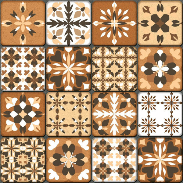 BDM EC Moroccan 4x4 Beige Multi| Floor - Wall Tiles, Sarjapur -Bengaluru