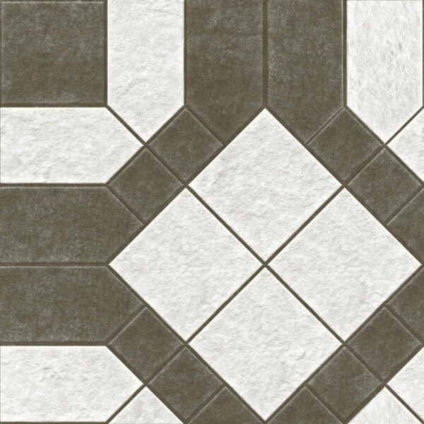 BDP Geometric Charcoal Grey| Floor - Wall Tiles, Sarjapur -Bengaluru