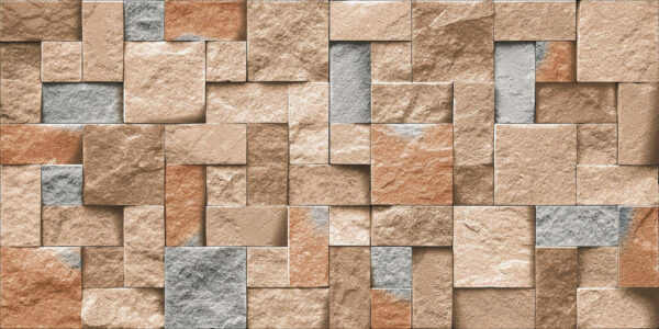 Craftclad Stone Square Brown| Floor - Wall Tiles, Sarjapur -Bengaluru