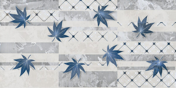 DR Decor Rustic Maple Leaf Blue| Floor - Wall Tiles, Sarjapur -Bengaluru