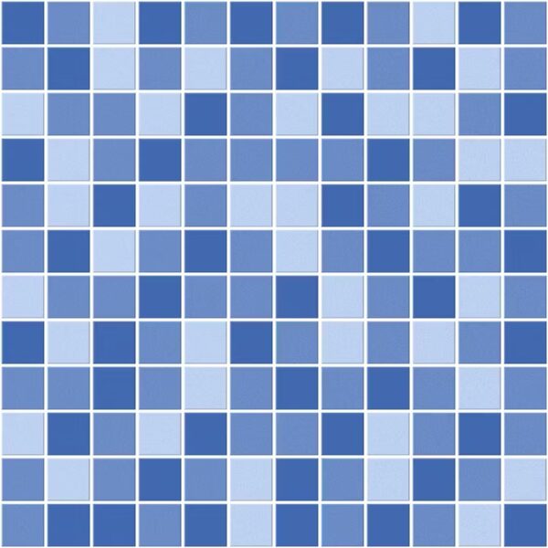 HP Faux Mosaic Blue Parking tiles