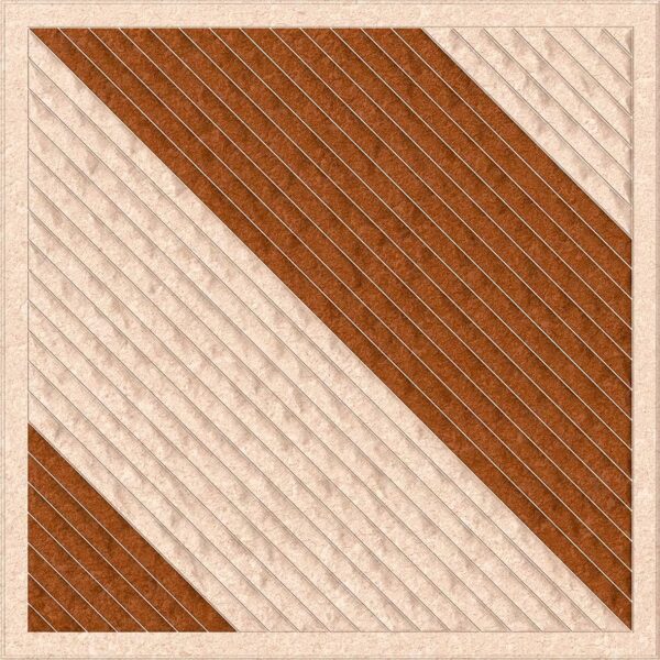 HRP 2x2 Diagonals Cotto Parking tiles