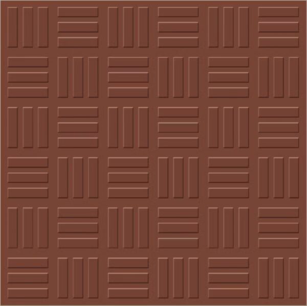 OPV Chex Terracotta Parking tiles