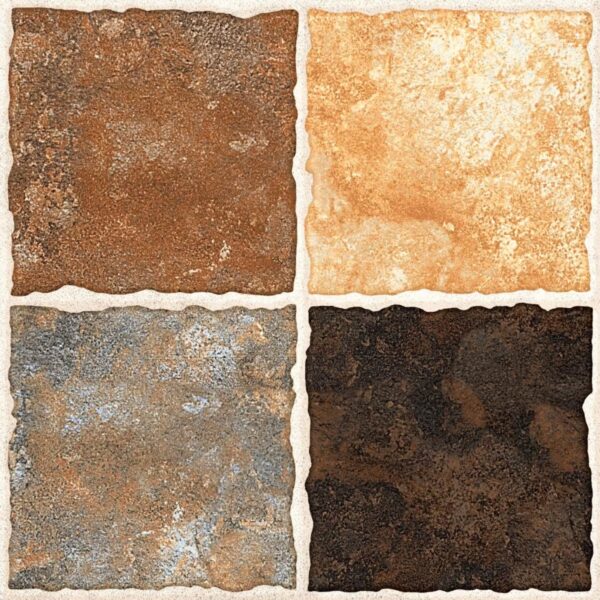 TL Cobblestone Cotto Parking tiles