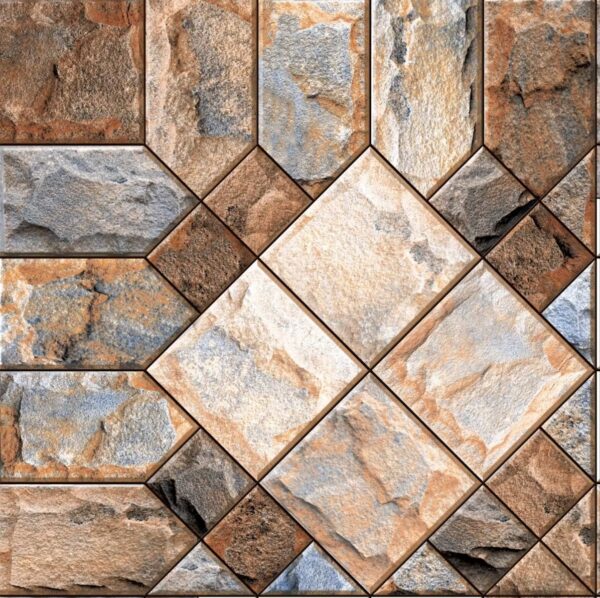TL Geometric Stone Parking tiles