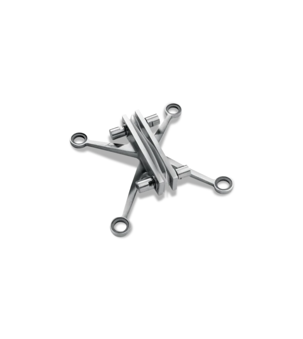 4-Way Spider with Fin (200mm C to C)