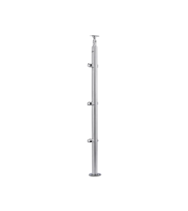 SS Railing Side Mounted with 3 Wire Locator