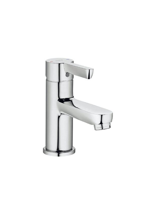 Basin mixer without Popup