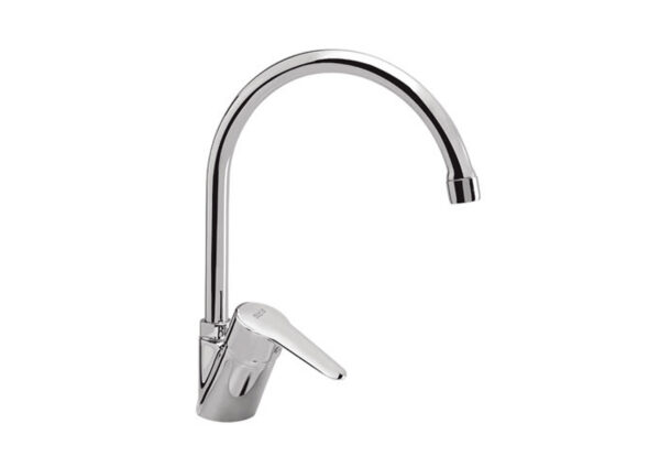Deck Mounted Sink Mixer W Pipe Spout