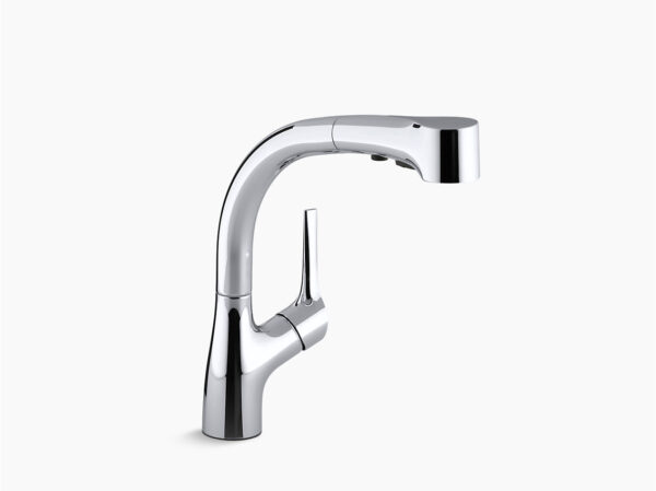 Elate™ Pull-out kitchen sink faucet with two-function sprayhead