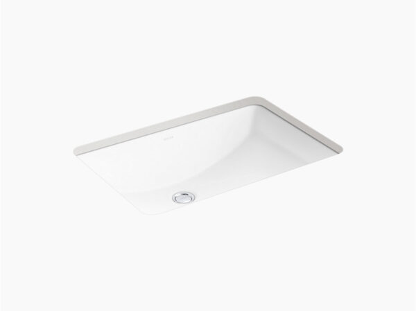 Ladena 58.1 cm X 40.2 cm Undercounter Basin In White