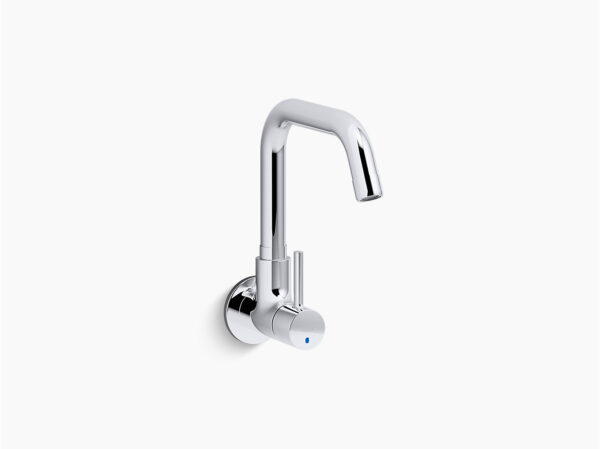 Cuff™ Single-handle wall-mount kitchen sink faucet, cold-only