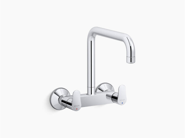 July™ Two-hole wall-mount kitchen sink faucet