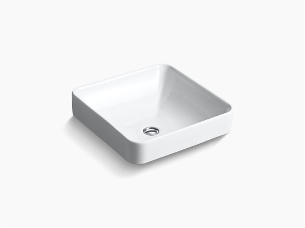 Vox™ 41.3 cm square vessel bathroom sink