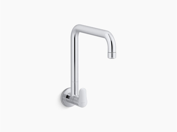 July™ One-hole wall-mount kitchen sink faucet, cold only