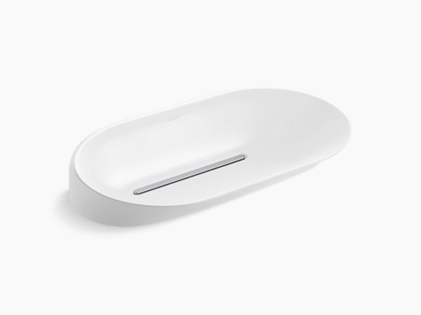Sveda™ 66.3 cm oval vessel bathroom sink