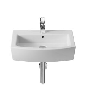 Wall-hung or over countertop vitreous china basin